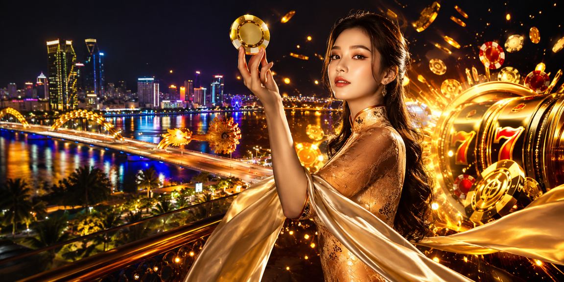 Người chơi mặc áo dài tại Đà Nẵng phân tích slot game và tỷ lệ thưởng trên điện thoại