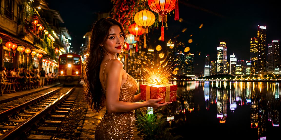Không khí chợ đêm Hà Nội và người chơi slot game trực tuyến về đêm