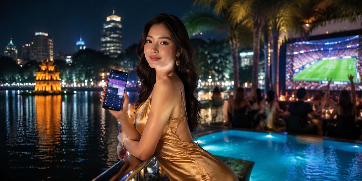 Người dùng đặt cược thể thao trực tuyến tại Việt Nam trên điện thoại